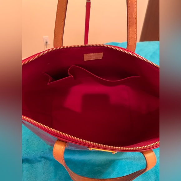 🌸Vintage Louis Vuitton Vernis Bellevue GM red🌸 - Picture 6 of 11